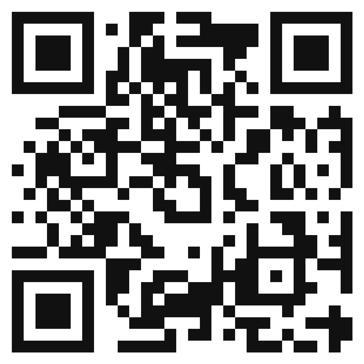 QR Code zur BACARETO Online-Karte mit Allergenen