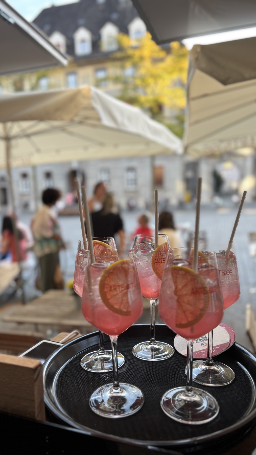 BACARETO Menü Heidelberg Spritz und Snacks